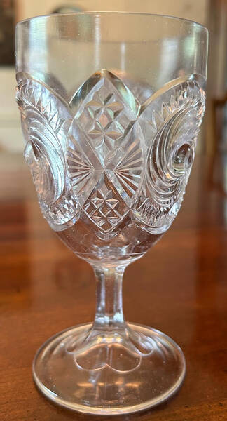 Cannonball Pinwheel Water Goblet