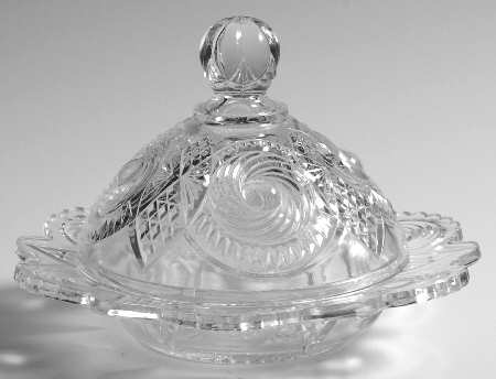 Cannonball Pinwheel Round Covered Butter