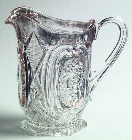 Daisy and Scroll (Buzz Saw) Pitcher