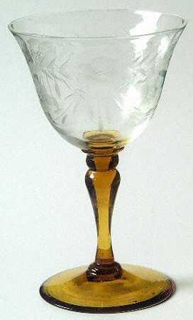 UNK236 Clear (Amber Stem) Liquor Cocktail