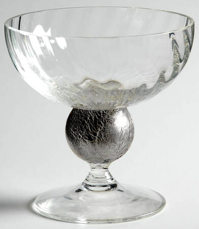 Manhattan Silver Footed Dessert