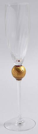 Manhattan Ruby Fluted Champagne