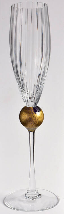 Manhattan Amethyst Fluted Champagne