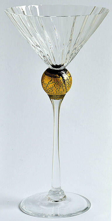 Manhattan Black Martini