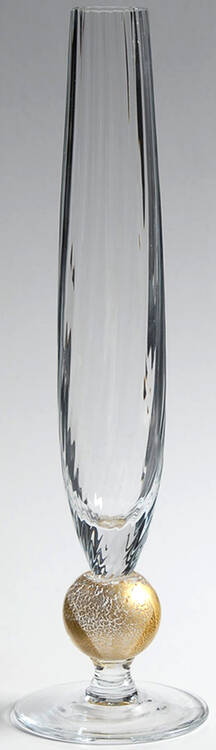 Manhattan 9" Gold Bud Vase