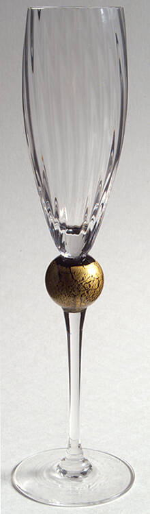 Manhattan Black Fluted Champagne