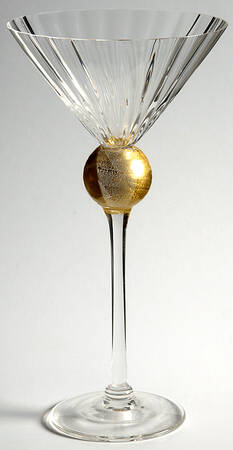 Manhattan Gold Martini