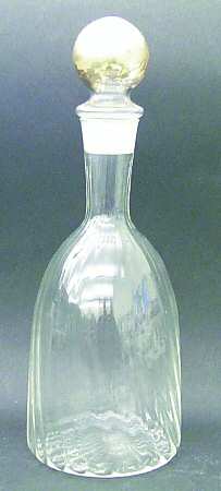 Manhattan Decanter & Gold Stopper