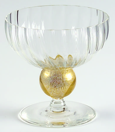 Manhattan Gold Footed Dessert