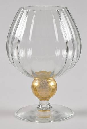 Manhattan Gold Brandy Glass