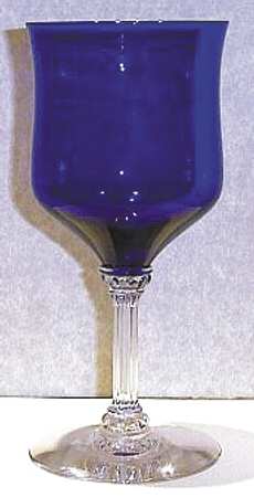 UNK534 Cobalt Water Goblet