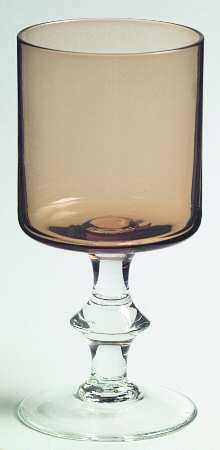 UNK578 Amber Wine Glass