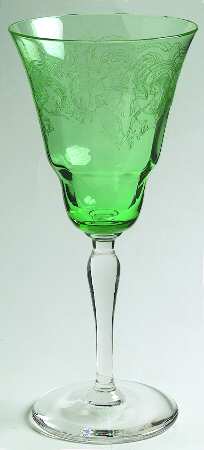 UNK314 Green Bowl by Unknown Manufacturer
