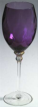 Sienna Crystal (Gold) Amethyst Bordeaux Wine