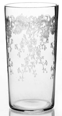 UNK582 Clear (Non Optic) 8 Oz Flat Tumbler