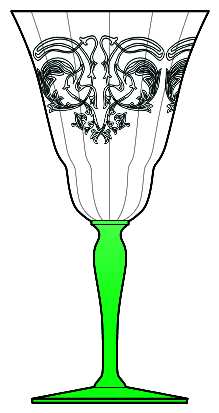 UNK314 Green Stem by Unknown Manufacturer