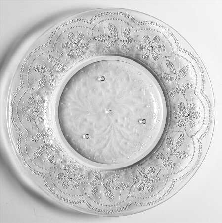 Doily Clear by Indiana Glass