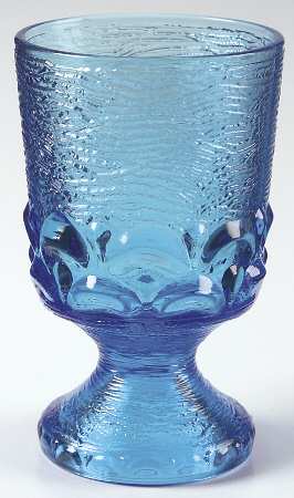 Monterey Blue by Brockway Glass Co.