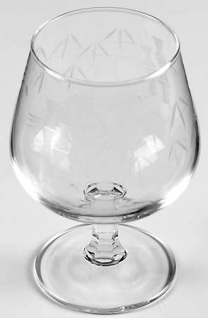 UNK1350 Brandy Glass