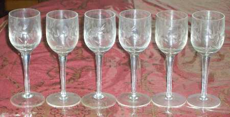 UNK1430 Cordial Glass