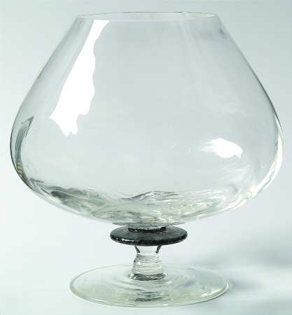 Harlequin Brandy Glass