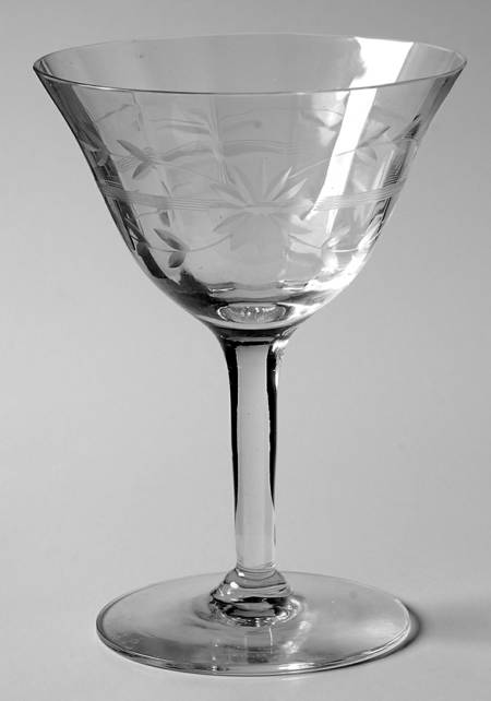 UNK458 Clear Champagne/Tall Sherbet