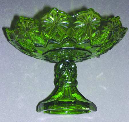 Shoshone Emerald Green Comport