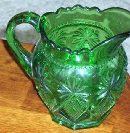 Shoshone Emerald Green Creamer