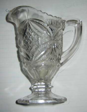Pattee Cross Clear Creamer