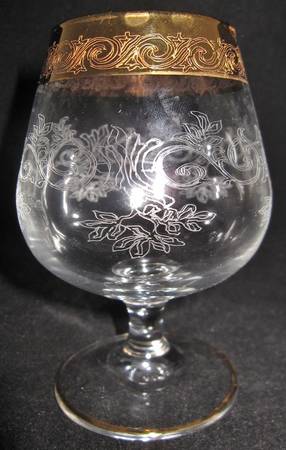 Unk1804 Brandy Glass