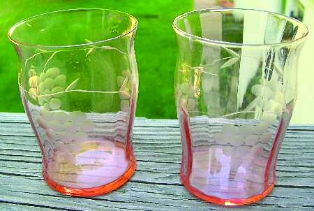 UNK1867 Pink Flat Tumbler