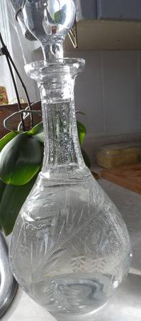 UNK1944 Decanter & Stopper