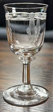 UNK1989 Sherry Glass