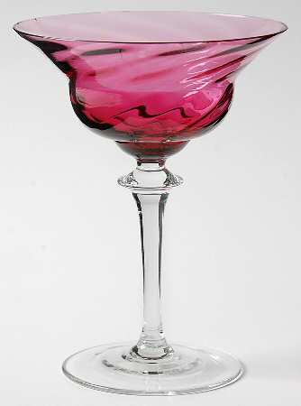 UNK2097 Cranberry Champagne/Tall Sherbet