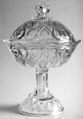 Maryland 8" Compote & Lid