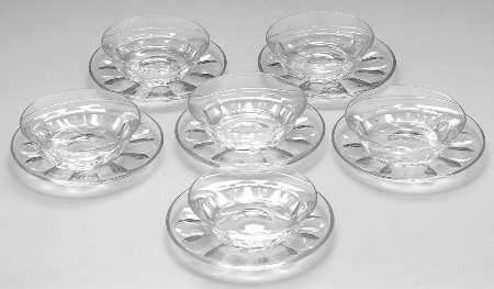 UNK2252 (Set of 6) Finger Bowls & Underplates