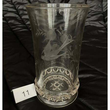 Dakota Cut Fern Berries Celery Vase
