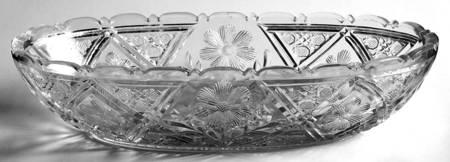 168 8" Oval Relish