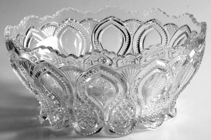 New Jersey Clear Round Bowl