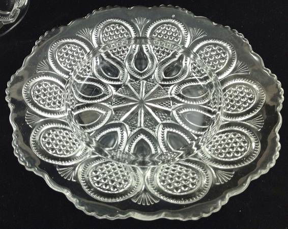 New Jersey Clear Butter Dish Round No Lid