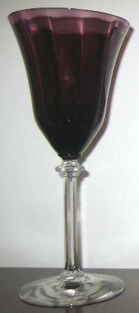 UNK2426 Amethyst Water Goblet