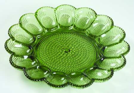 Hobnail Green by Indiana Glass