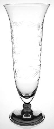 UNK2518 11" Footed Vase with Sterling Base