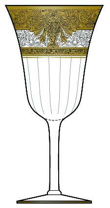 UNK1683 Wide Gold Band