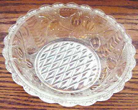 Stippled Cherry Small Fruit Dessert Bowl