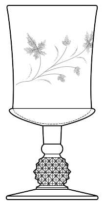 Pavonia Engraved 1