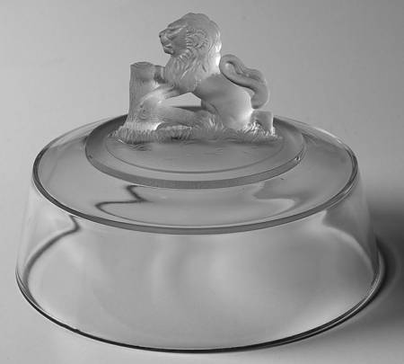 Lion Lid for Cheese Dish