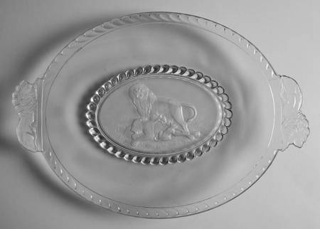 Lion 12" Oval Platter