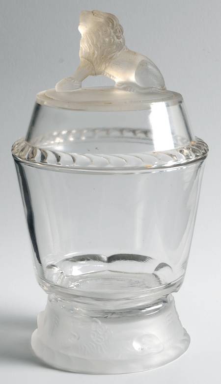 Lion Sugar Bowl & Lid