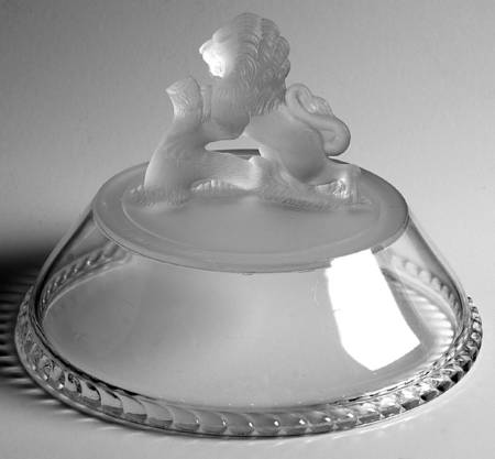 Lion Lid for 8" Compote